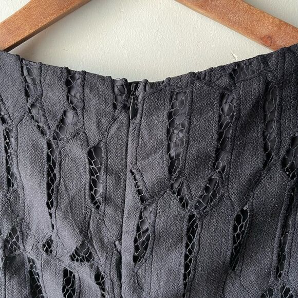 JUDITH & Charles black Long sleeve sheath dress size 6 - Picture 9 of 12